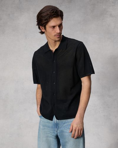 Rag & Bone Payton Cotton Shirt - Black