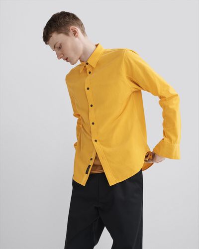 Rag & Bone Fit 2 Corduroy Engineered Shirt - Yellow