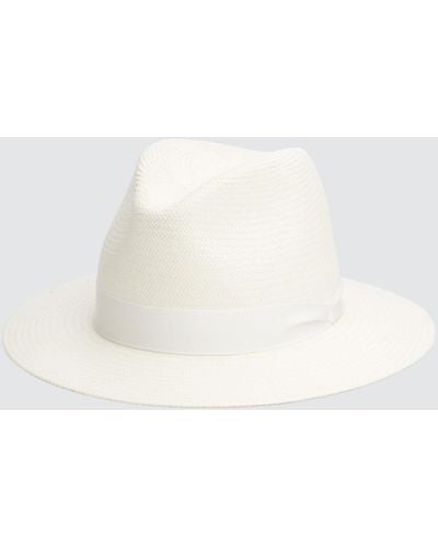 Rag & Bone Panama Hat - White