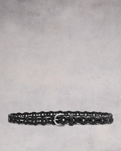 Rag & Bone Aria Chain Belt - Grey