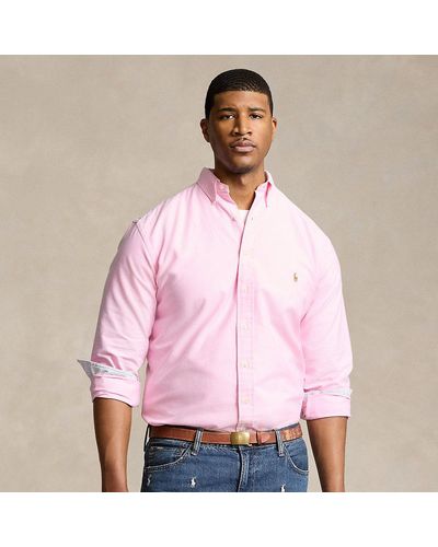 Ralph Lauren Große Größen - Das klassische Oxfordhemd - Pink