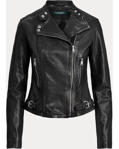 Lauren by Ralph Lauren Leather jackets - Negro
