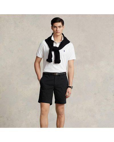 Polo Ralph Lauren Straight Fit Stretch Chino Short, 20 Cm - Zwart