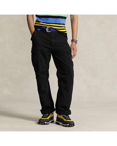 Polo Ralph Lauren Burroughs Relaxed Fit Ripstop Cargo Trouser - Black