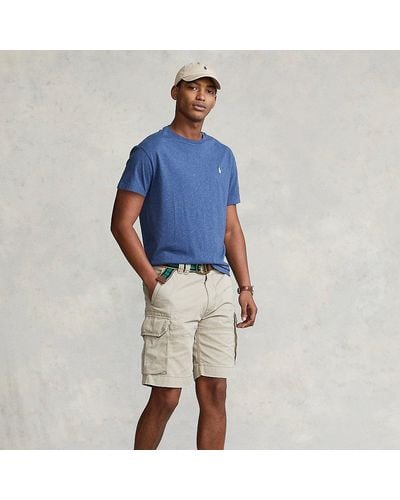Polo Ralph Lauren Classic-Fit Twill-Cargo-Shorts - Blau