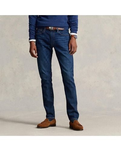 Ralph Lauren Konische Stretch-Jeans Parkside Active - Blau