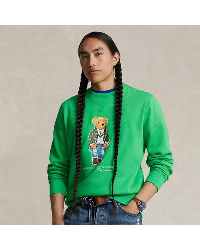 Ralph Lauren Polo Bear Fleece Sweatshirt - Green