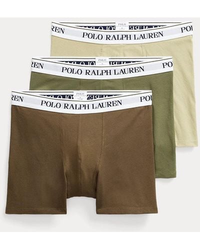 Polo Ralph Lauren 3-pck Stretchkatoenen Boxershorts - Wit
