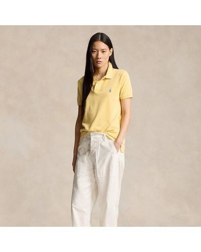 Polo Ralph Lauren Classic-Fit Poloshirt aus Piqué - Natur