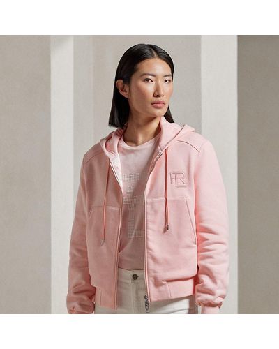 Ralph Lauren Collection Lunar New Year Fleece Full-zip Hoodie - Pink