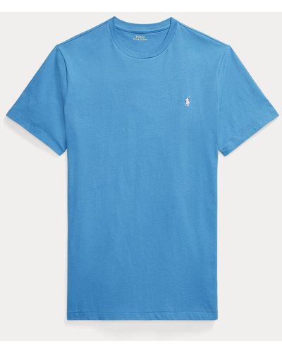 Ralph Lauren Große Größen - Rundhals-T-Shirt aus Jersey - Blau
