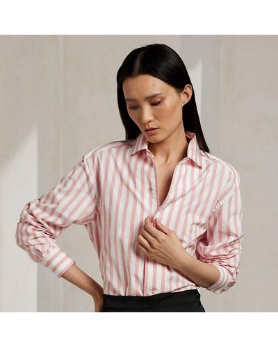 Ralph Lauren Collection Camicia Capri a righe Relaxed-Fit - Viola