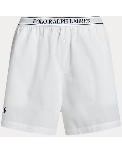 Ralph Lauren Boxer in cotone a righe - Blu