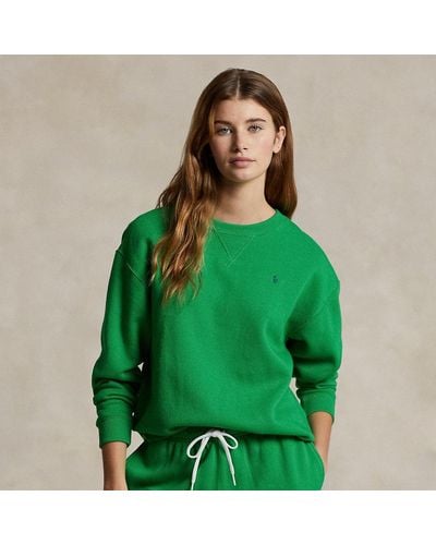Ralph Lauren Fleece Crewneck Sweatshirt - Green