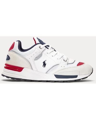 Polo Ralph Lauren Deportiva Trackster 200 - Blanco