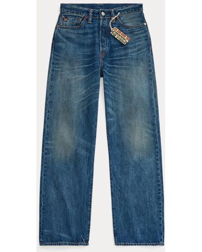 RRL Jeans Drayton High Boy-Fit - Blu
