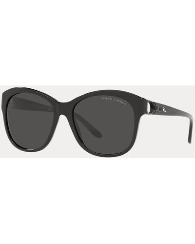 Ralph Lauren Stirrup Butterfly Sunglasses - Grey