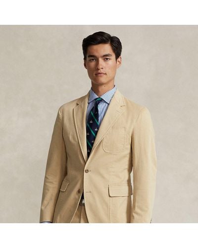 Ralph Lauren Polo Unconstructed Chino Suit Jacket - Natural