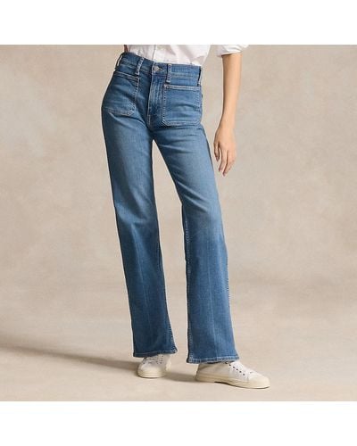Ralph Lauren Bootcut Jeans - Blauw
