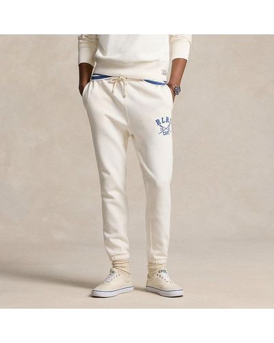 Polo Ralph Lauren Pantaloni in felpa con grafica - Neutro