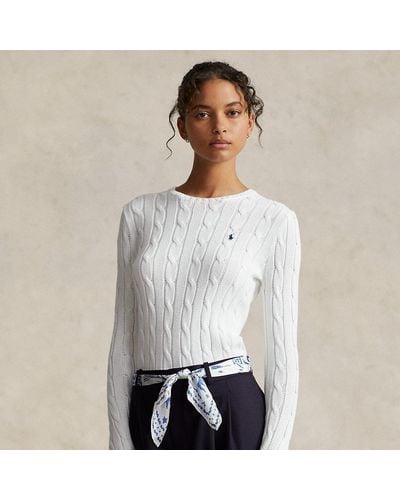 Ralph Lauren Julliana Sweater - White
