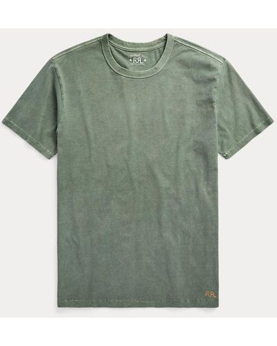 RRL Konfektioniert gefärbtes T-Shirt - Grün