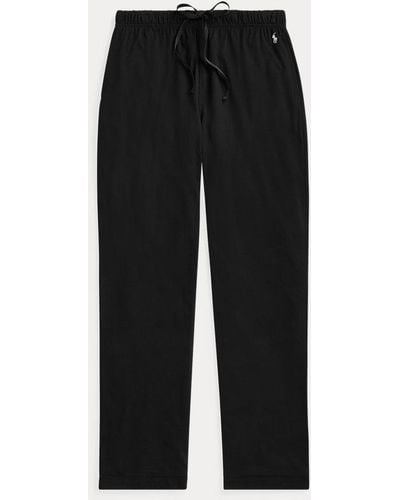 Polo Ralph Lauren Pantalón de pijama de punto jersey - Negro