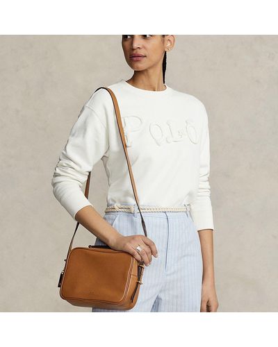 Lauren Ralph Lauren Outlet: shoulder bag for woman - Gnawed Blue  Lauren  Ralph Lauren shoulder bag 431898531 online at