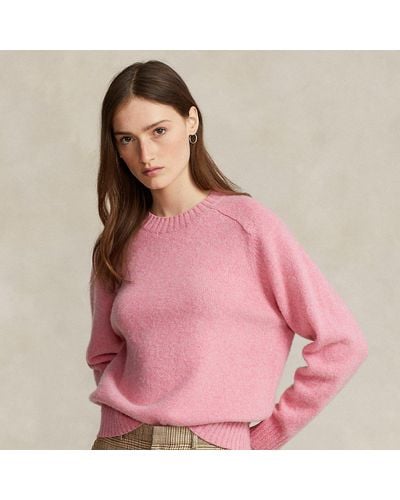 Ralph Lauren Wool-cashmere Sweater - Pink