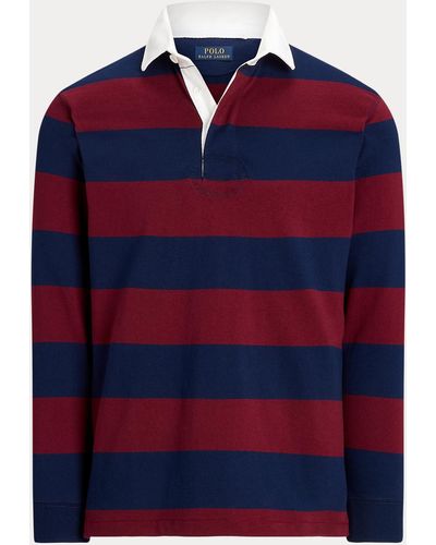 Ralph Lauren The Iconic Rugby Shirt in Blue for Men | Lyst UK