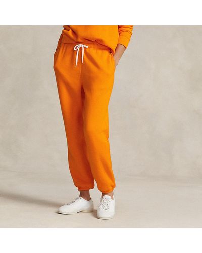 Polo Ralph Lauren Fleece Athletic Trousers - Orange