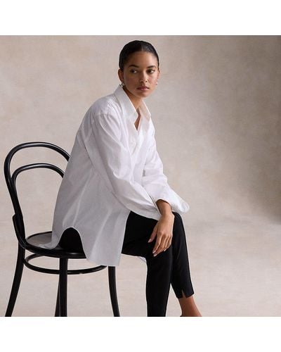 Ralph Lauren Relaxed-Fit-Hemd aus Baumwolle - Weiß