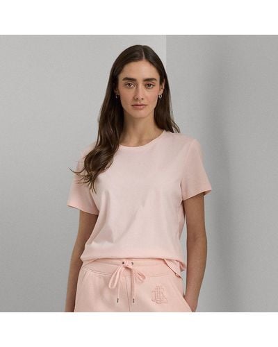 Lauren by Ralph Lauren Cotton Jersey T-shirt - Pink