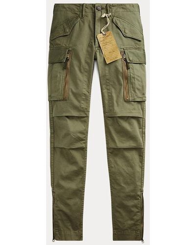 RRL Ralph Lauren - Pantalón cargo elástico Skinny - Verde