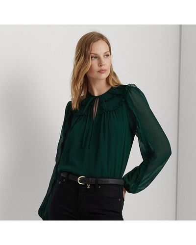 Lauren by Ralph Lauren Blouses for Women | Online Sale up to 80