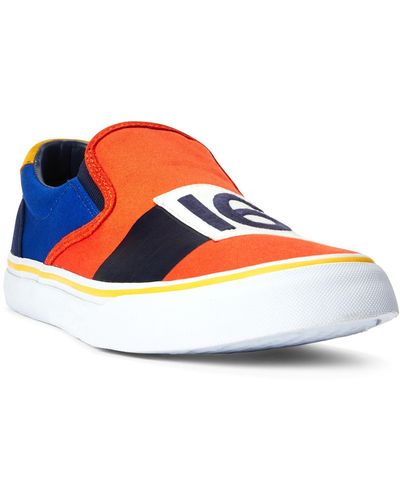 Polo Ralph Lauren Thompson Color-blocked Sneaker - Multicolor
