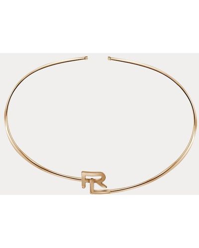 Ralph Lauren 18k Roségouden Rl Ketting - Metallic