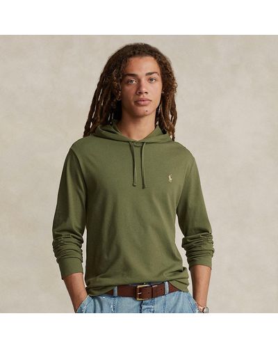 Ralph Lauren Jersey Hooded T-shirt - Green