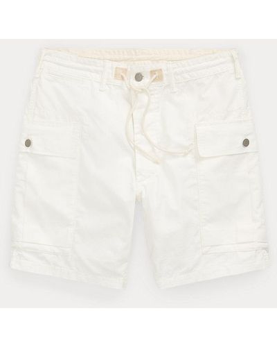 RRL Cargo-Shorts aus Ripstop - Weiß