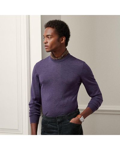 Ralph Lauren Purple Label Ralph Lauren Cashmere Crewneck Sweater - Purple