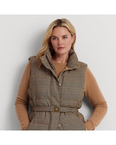 Ralph lauren down hooded gilet sales