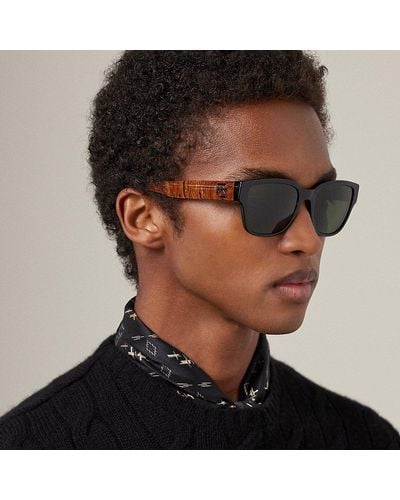 Ralph Lauren Gafas de sol RL Racer rectangulares - Negro