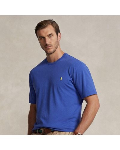 Ralph Lauren Camiseta de punto con cuello redondo - Azul