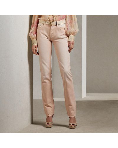 Ralph Lauren Collection Knöchellange gerade Jeans 750 - Natur