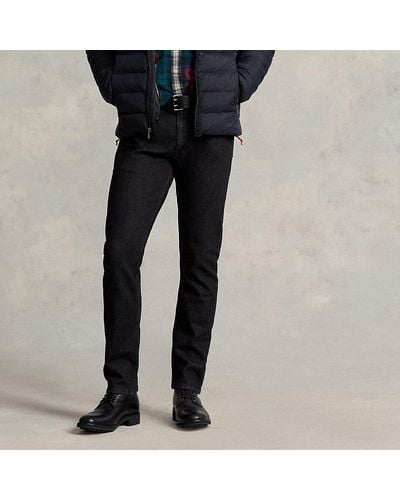 Polo Ralph Lauren Parkside Active Toelopende Stretch Jeans - Zwart