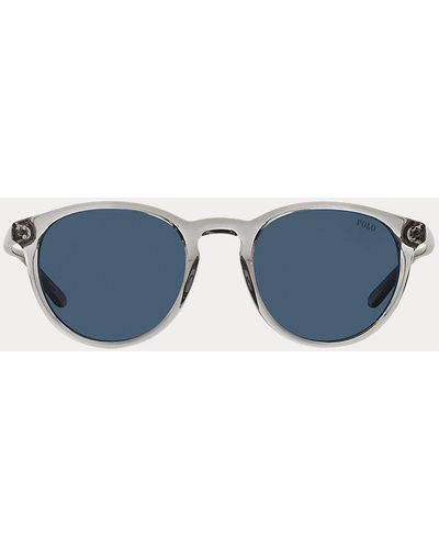 Polo Ralph Lauren Klassieke Panto-zonnebril - Blauw
