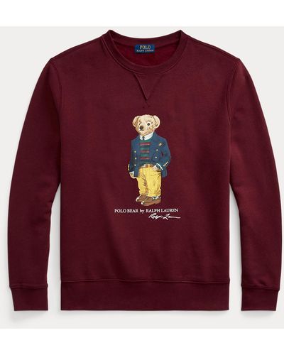 Polo Ralph Lauren Polo Bear Fleece Sweatshirt - Red