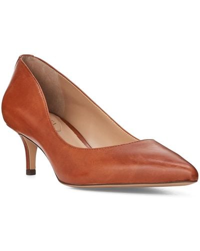 Ralph Lauren Ralph Lauren Adrienne Leather Pump - Brown