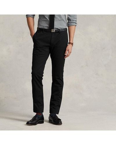 Polo Ralph Lauren Stretch Slim Fit Chino Trouser - Black