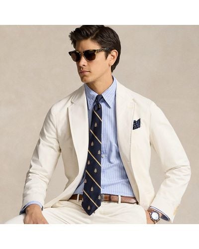 Ralph Lauren Polo Soft Tailored Chino Suit Jacket - Blue
